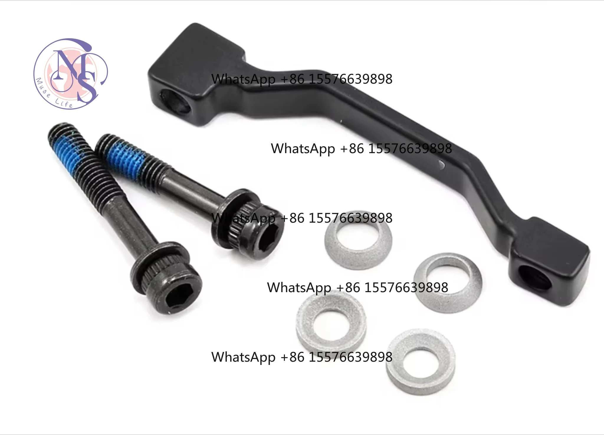 ZOCI-FOR Post Mount Disc Brake Adapter, Direct Mount Type Brake Caliper Bracket for Bicycle Disc Brake Replacement Parts