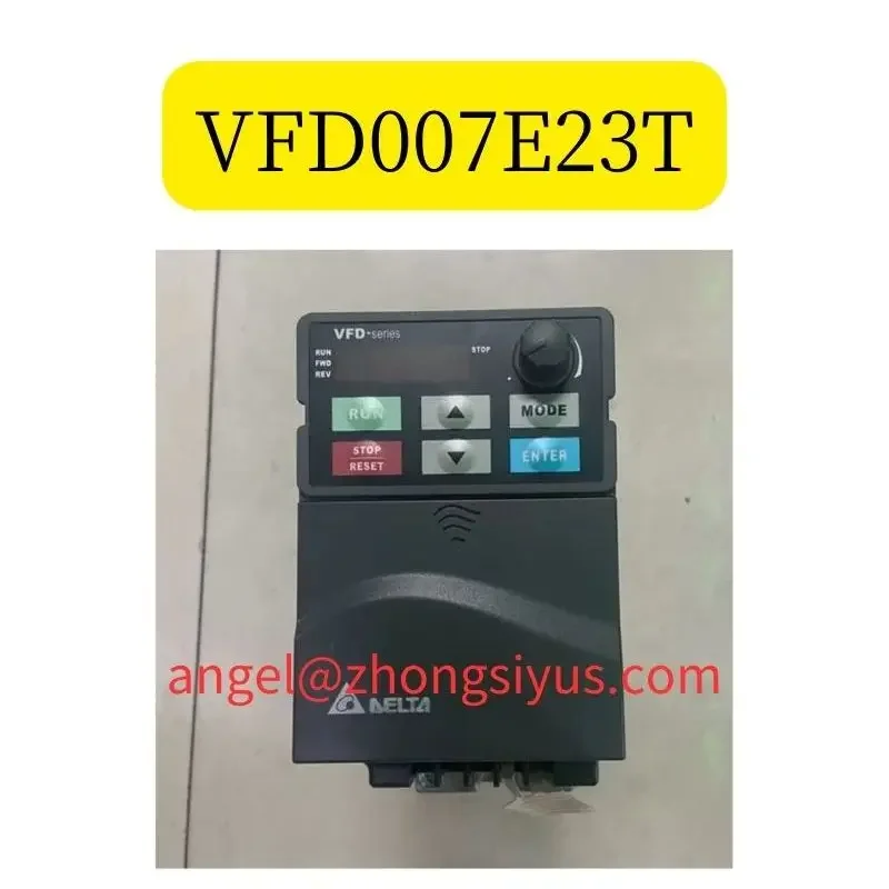 VFD007E23T Used Delta inverter 0.75kW 220V operation function OK