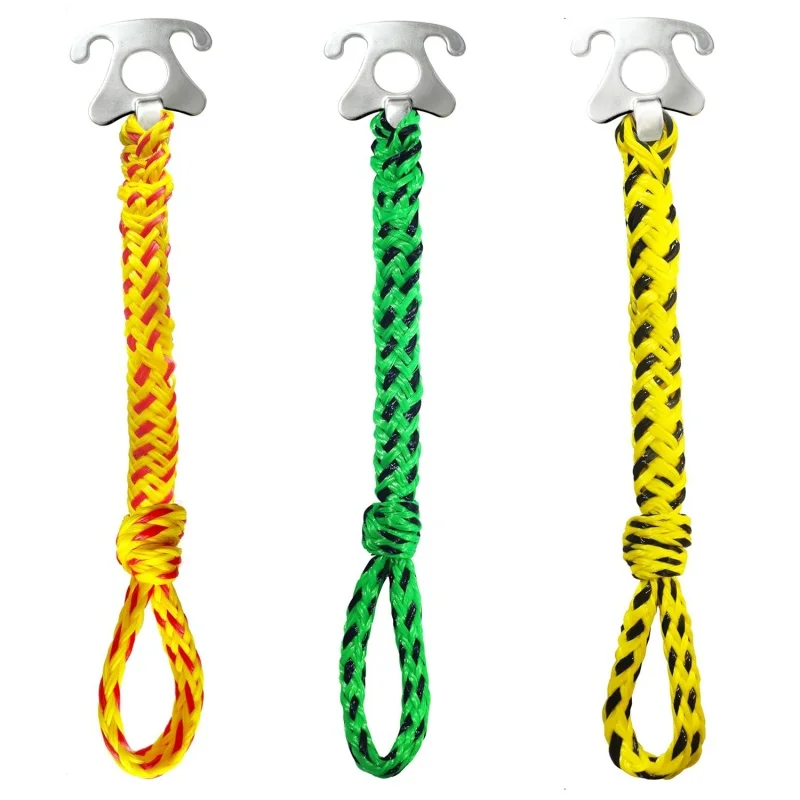 

ISURE MARINE Kayak Speed Towing Rope Quick Coupling Safety Rope Stainless Steel Pull Tab Water Sports Special Safety Rope