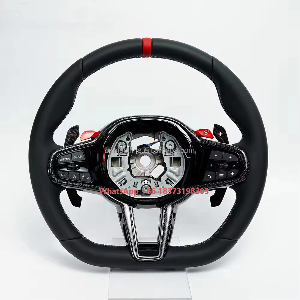 

Pre LCI Full Leather Steering Wheel for G30 G20 G22 G31 G32 G01 G02 G05 G06 G80 M3 M4 G82 G11 G12 M235i M340i M440i F96 F97