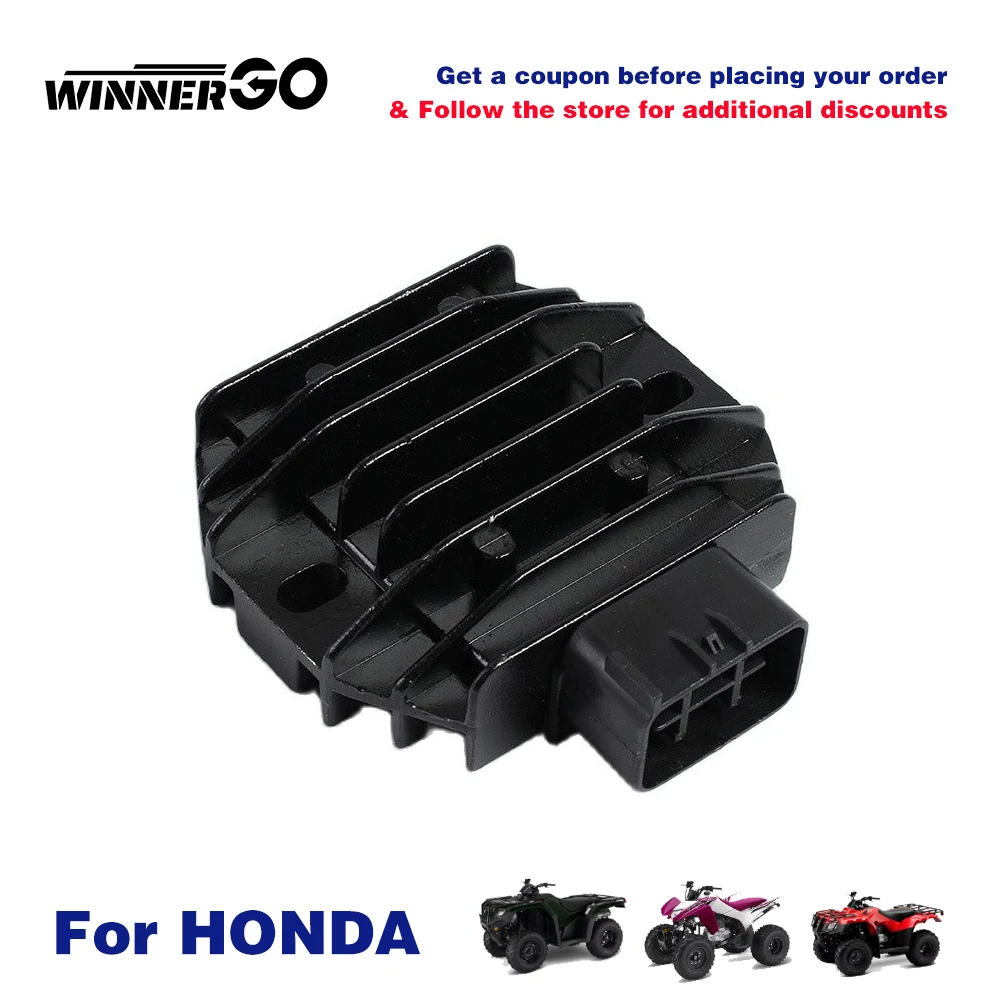 

Voltage Regulator Rectifier for Honda Sportrax 400 TRX400EX 2x4 Sportrax 250 TRX250EX 2x4 1999-2004 2001-2008 31600-HM8-003