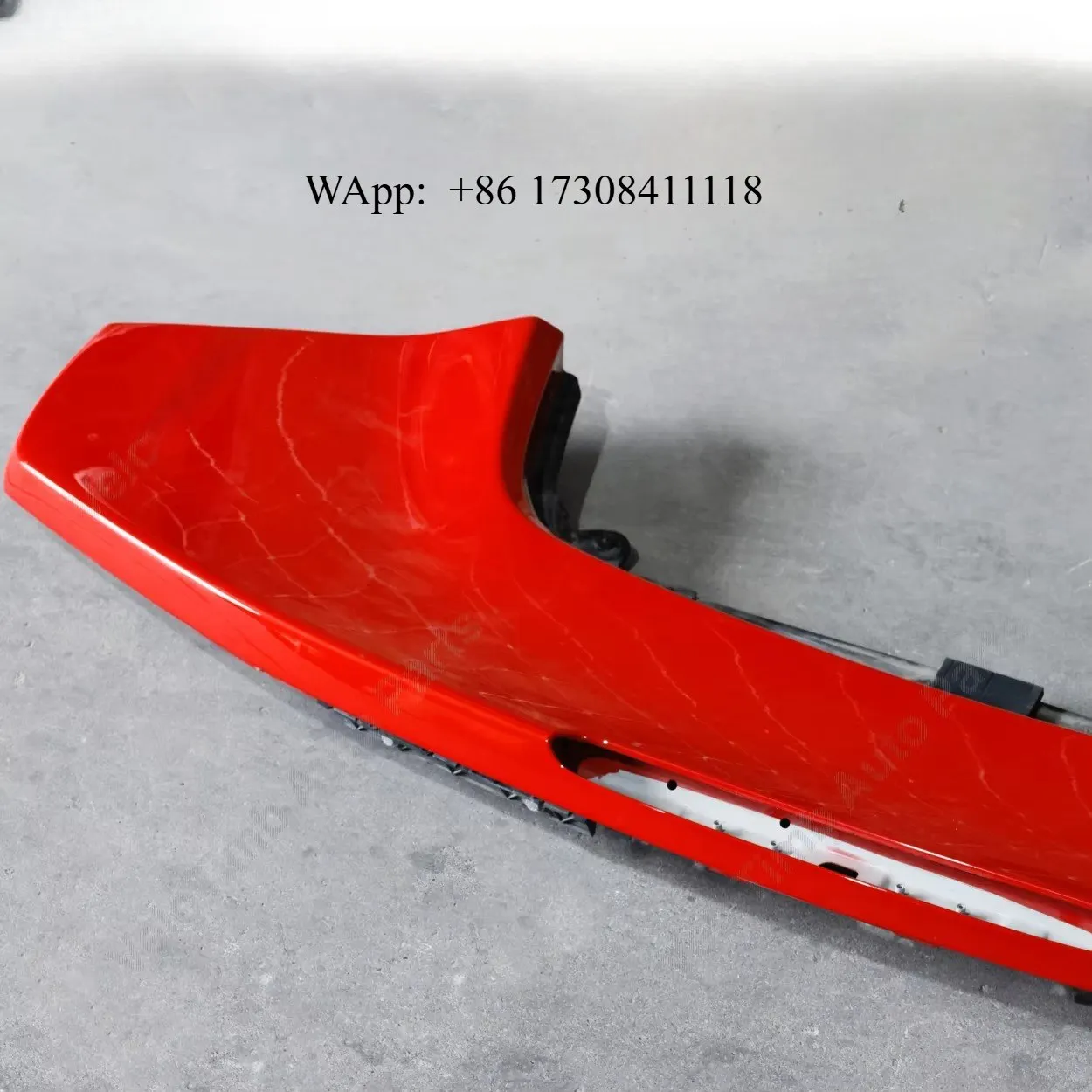 Rear Spoiler Wing for 488 GTB Pista Spider Trunk Lid Mounted Aerodynamics 86130811 Original in Good Condition
