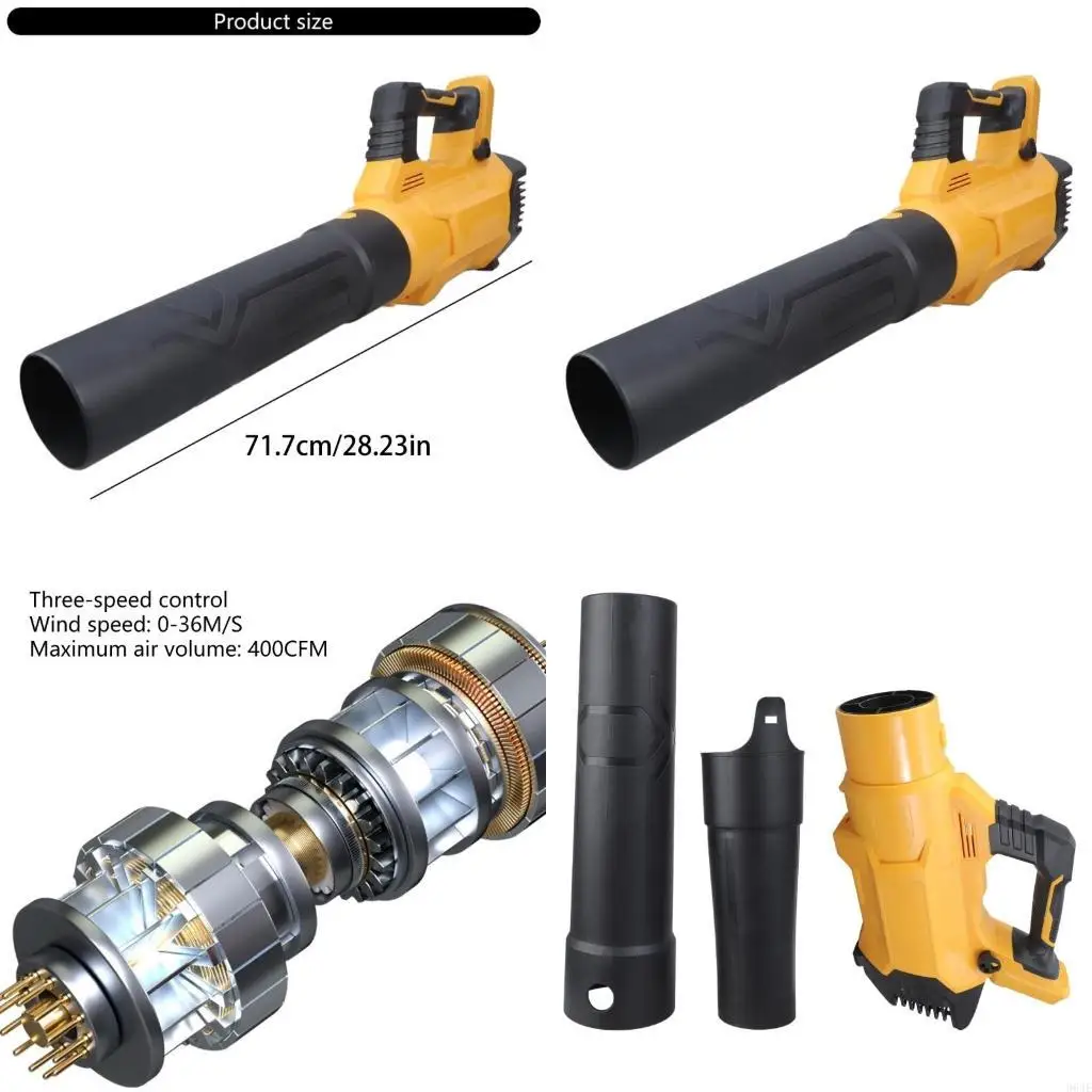 

964E Portable Leaf Blower Wireless Air Blower for Convenient Outdoor Cleaning Tasks