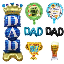 18inch Spanish Happy Father's Day Ballon Helium Globos Te Quiero Super Papa Foil Balloons Birthday Party Decoration Baloes Gift