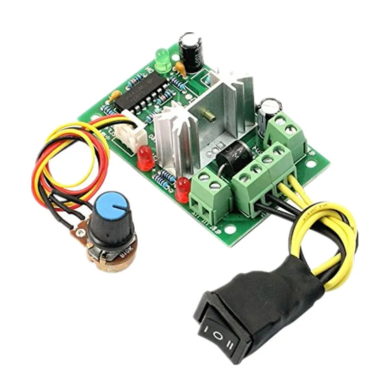 

5 шт. CCM6N PWM регулятор скорости двигателя постоянного тока 6V12V24V30V DC контроллер вперед и назад переключатель вперед и назад