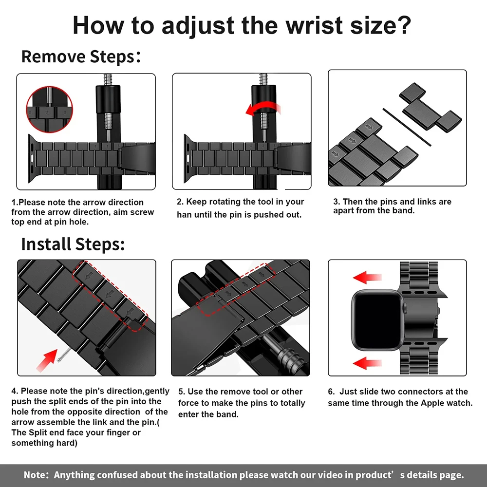 Roestvrijstalen Armband Voor Apple Horlogeband 49Mm 45Mm 41Mm 44Mm 40Mm 42Mm 46Mm Metalen Band Iwatch Ultra Serie 9 10 5 Se 6 7 8