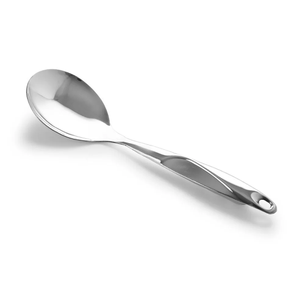 Kitchen Stainless Steel Tool Set Hollow Lightweight Handle Non Slip Anti Scald Cooking Spatula Spoon Pasta Server Kit