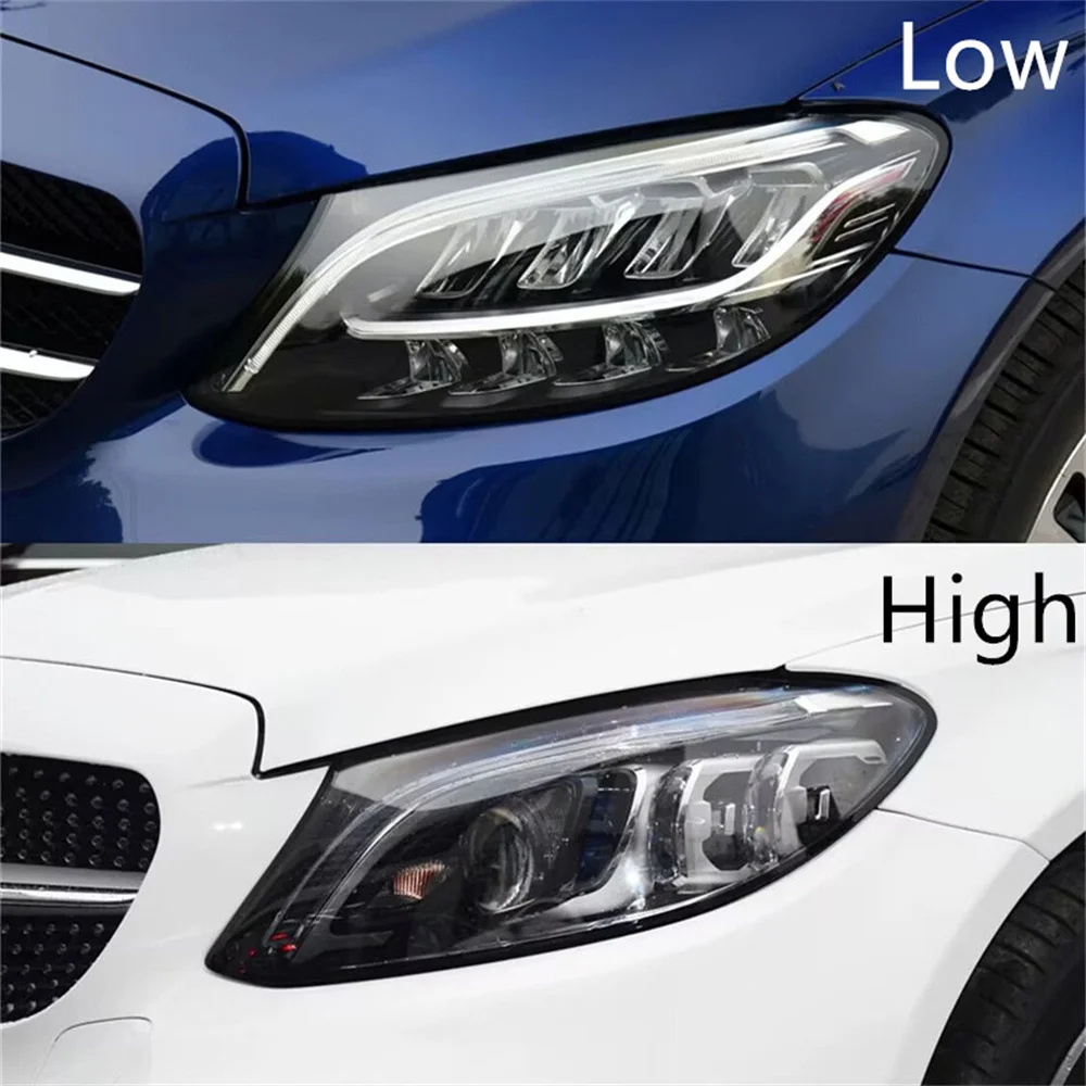 

Headlight Base For Mercedes-Benz C-Class W205 2019 2020 Headlamp House Car Rear Base Front Auto Headlight Back House