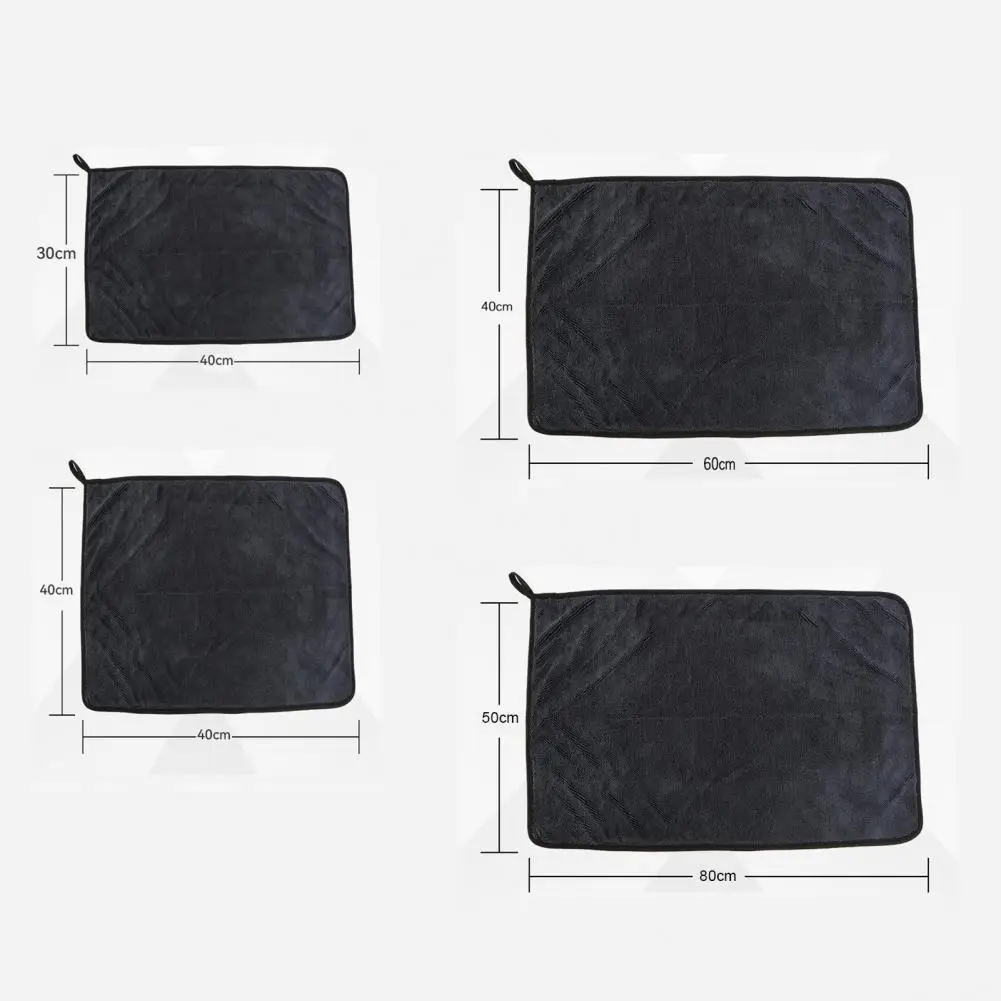 Serviette de Lavage de Voiture en Microcarence Ultra Absorbante, Gril de Livres pour Lavage de Voiture Sans Rayures, Protection Contre l'Éclat, Élimination de la Grime