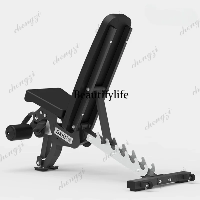 Dumbbell Stool Fitness Chair Adjusting Stool Commercial Bench Press   Stool Home Supine Board