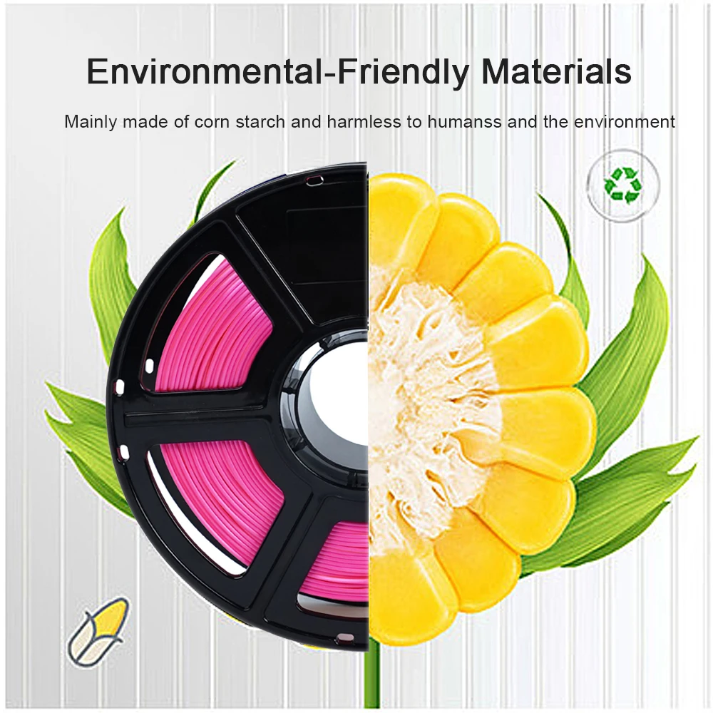 Flashforge Dual Color Silk PLA 3d Printer Filament 1,75mm Alta Dureza Embalagem Selada Sem Plugues Sem Endeformação Baixo Encolhimento