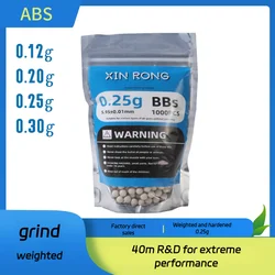 1000 Rounds Airsoft Paintball6mm 5.95mm BBs Bullets 0.2g/0.25g Strike Ball Tactical Air Gun High quatity Balls for Shooting toys