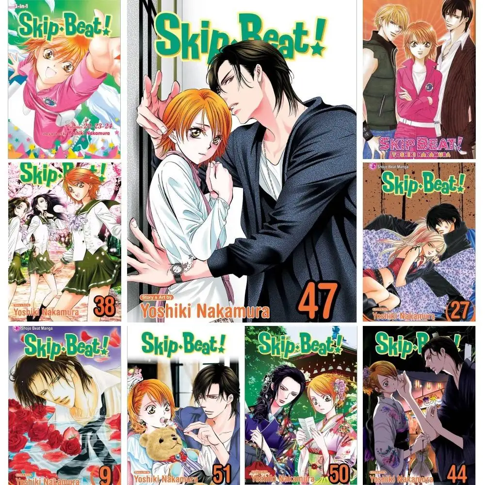 Manga S-skip Beat Posters Living Room Bar Cafe Quality Canvas Vintage Style Comics Painting Art Home Wall Decor Picture