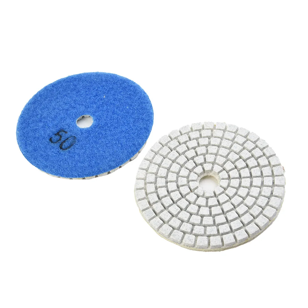 3 Inch WetDry Polishing For Pads Set for Granite Marble Concrete Stone and Tile 8 Piece with Grit Levels 50 to 3000