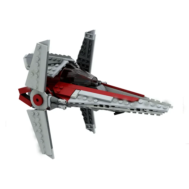 

410 шт. MOC космические войны космический линкор V-крыло космический корабль DIY набор моделей строительные блоки сборка игрушки детский праздничный подарок