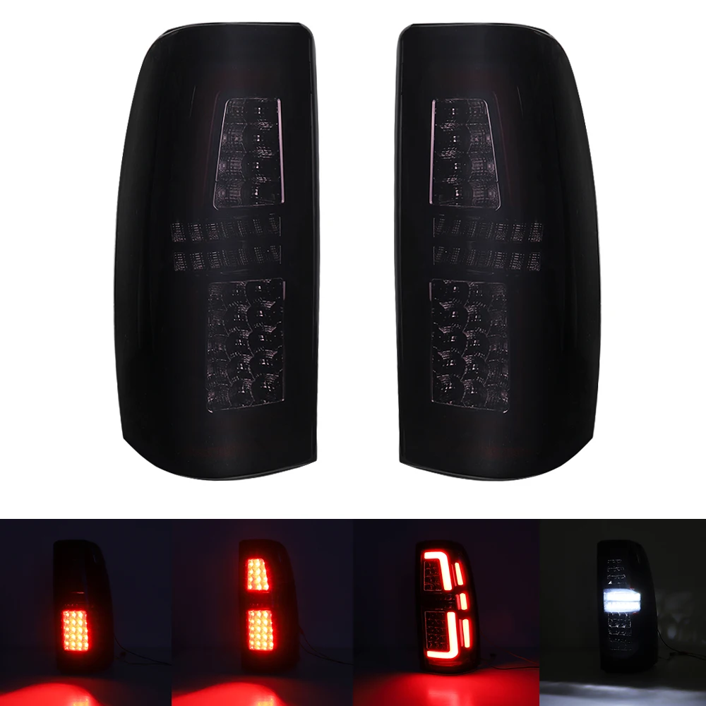 

Светодиодный задний фонарь, задний стоп-сигнал 3157, стандартная вилка для Chevy 1999-2002 Silverado 1500 2500/1200-2003 Silverado 3500