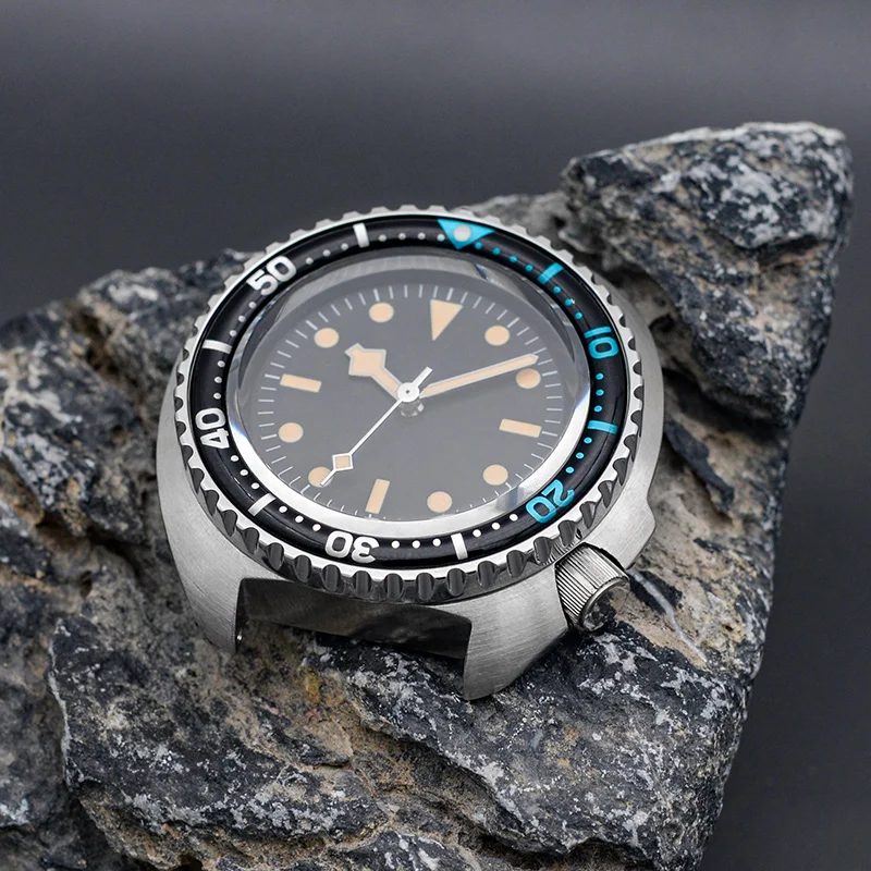 6105 6309 Turtle Abalone Stainless Steel Dive Watch Wth NH35 NH36A  Automatic Movement 200m Waterproof  Resistance Sapphire