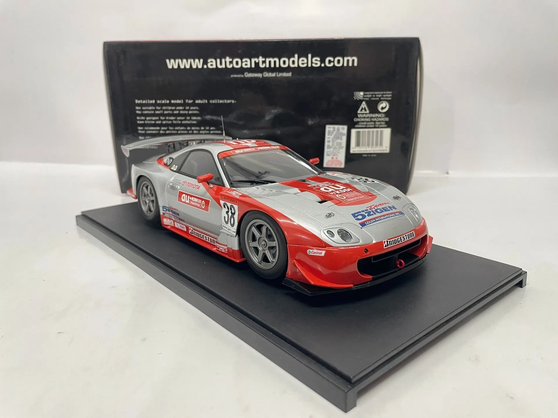 Autoart 1:18 Supra JGTC 2003 #38 Simulation Limited Edition All Open Alloy Metal Static Car Model Toy Gift
