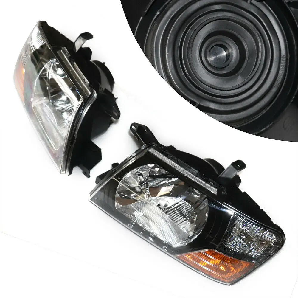 

1 Pair For Mitsubishi Pajero Montero L and R Set Headlights Head Lights Lamps 2000-2006