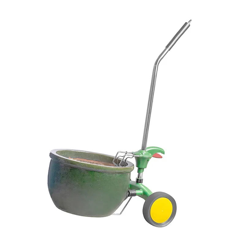 Flower pot handling trolley Home moving potted plants Green plants Flower tools trolley High flower pot handling Artifact