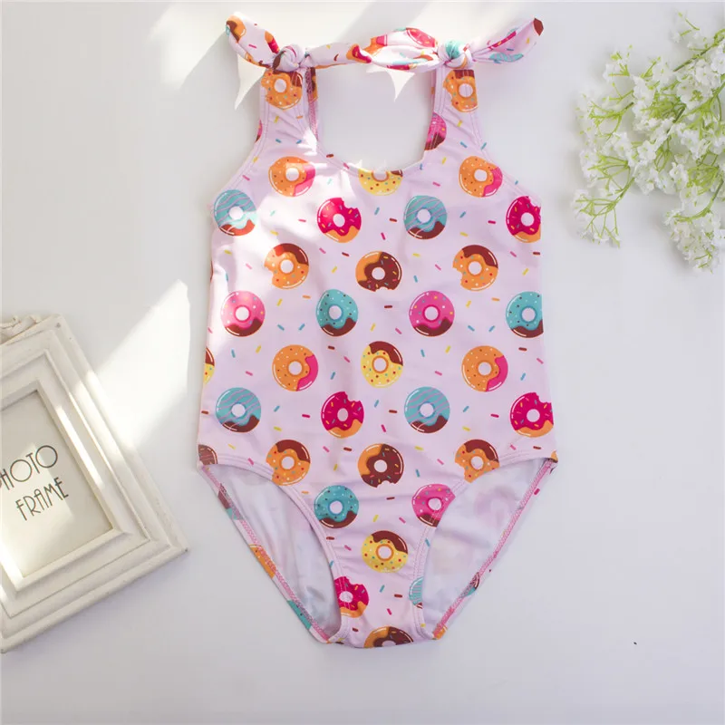 2025 Kids Swimsuit Child Girls One Pieces Bathing Suit Beach Wear Swimwear Summer Swim Biquinis Badpak Monokini