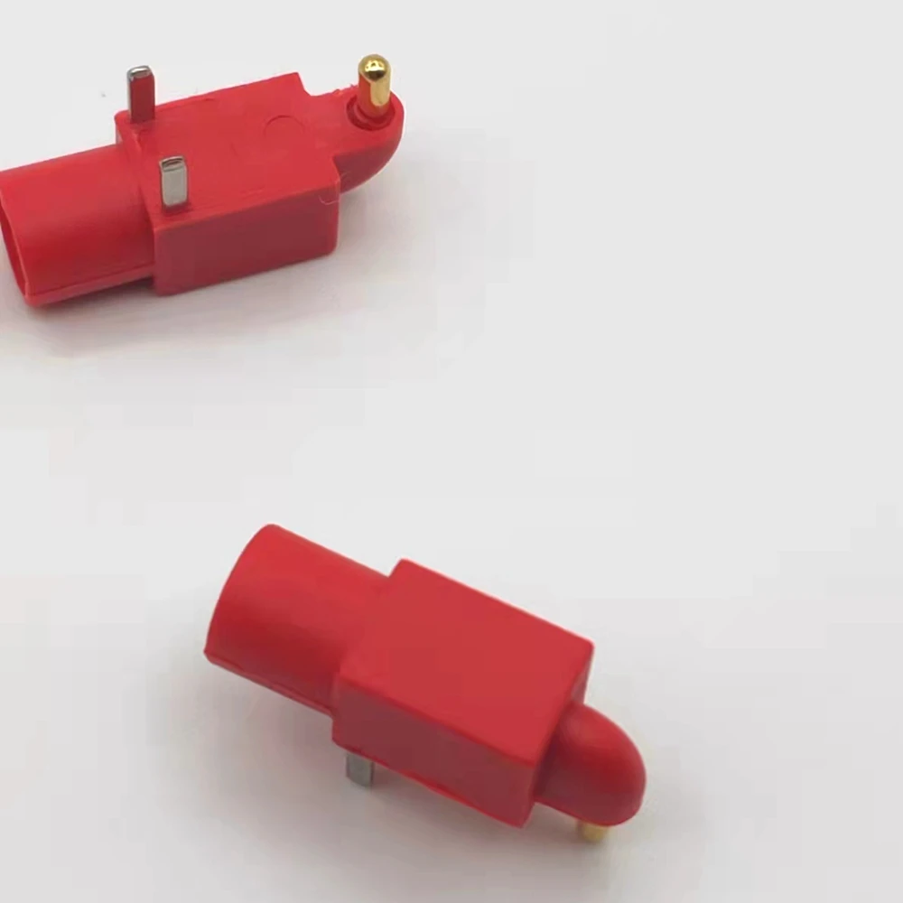 3 PIN Socket EEG Electrodes High Temperature Connector male pwb socket For DIN 1.5mm ECG ECG Holter Leadwire Plug Holter cable