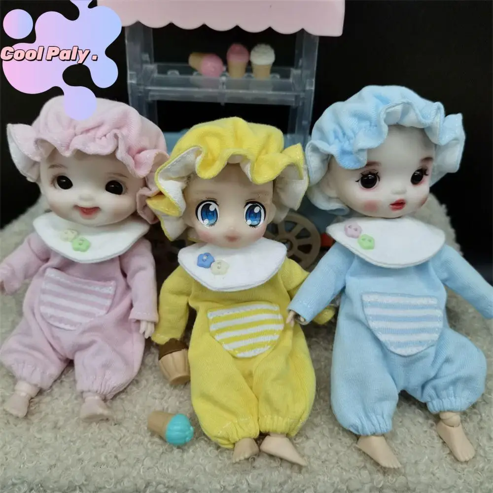 

Girls Gift Onesie OB11 Doll Clothes Decoration Handmade Doll Crawl Suit Play House Cloth Obitsu 11 Clothes GSC Body