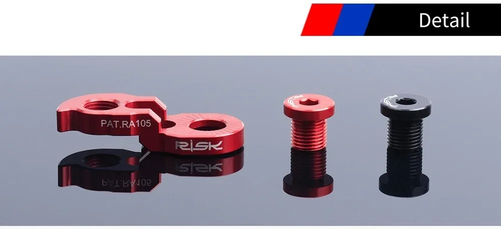 RISK Fahrrad-Schaltaugenverlängerung für Rennrad und Mountainbike – Adapter für Schaltaugen – Detail 11