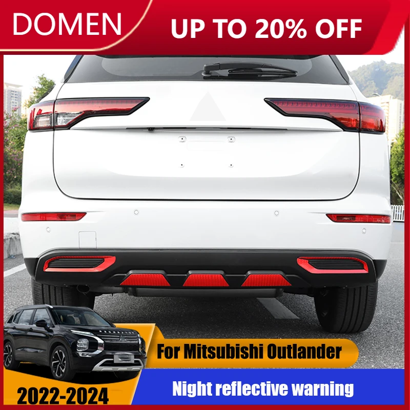 

Car door reflective stickers, car body warning stickers, door opening anti-collision stickersFor Mitsubishi Outlander 2023