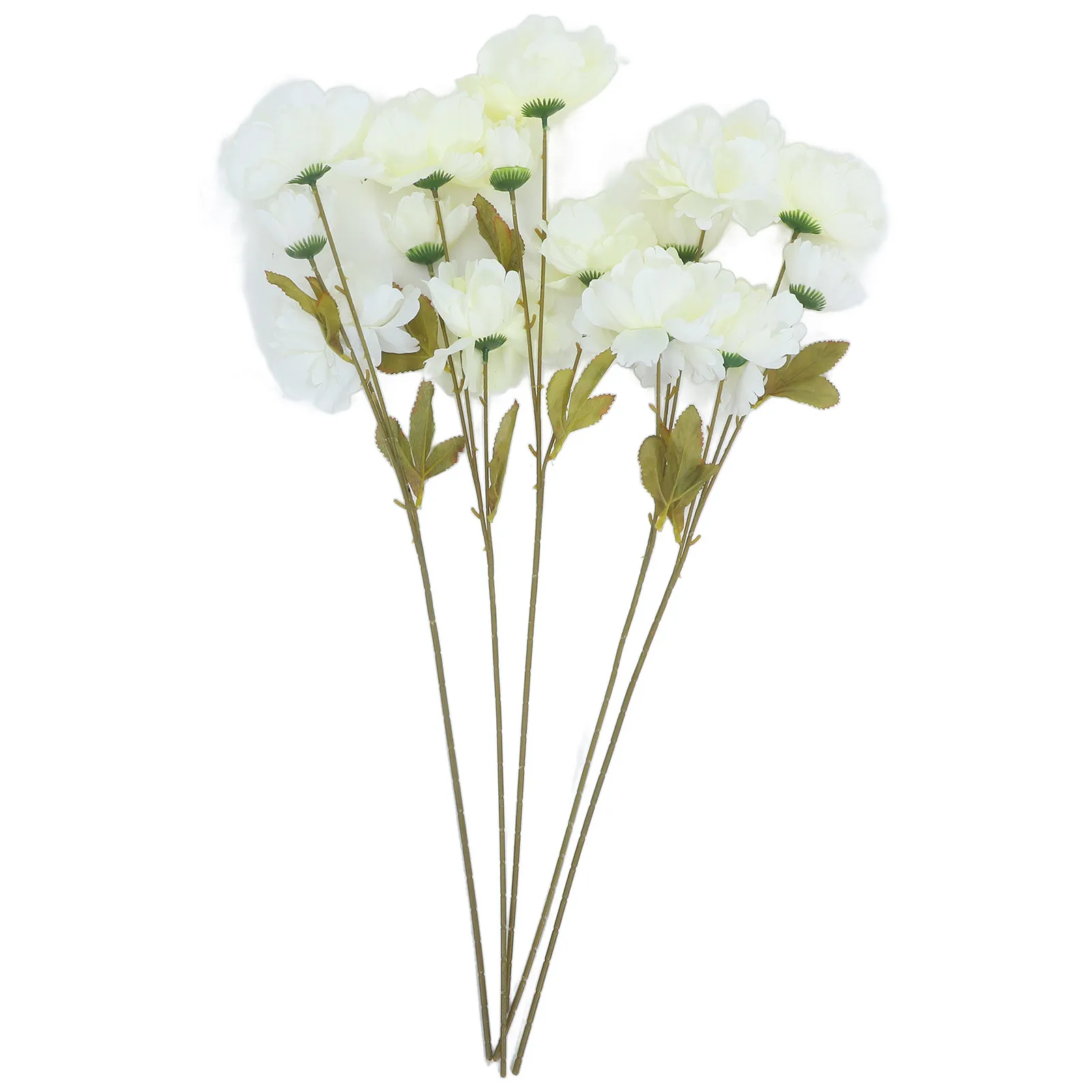 5 قطعة زهور الفاوانيا الاصطناعية واقعية وهمية الفاوانيا يختار جذع طويل لحفل الزفاف Diy بها بنفسك ديكور المنزل باقات الحفلات محاكاة زهرة