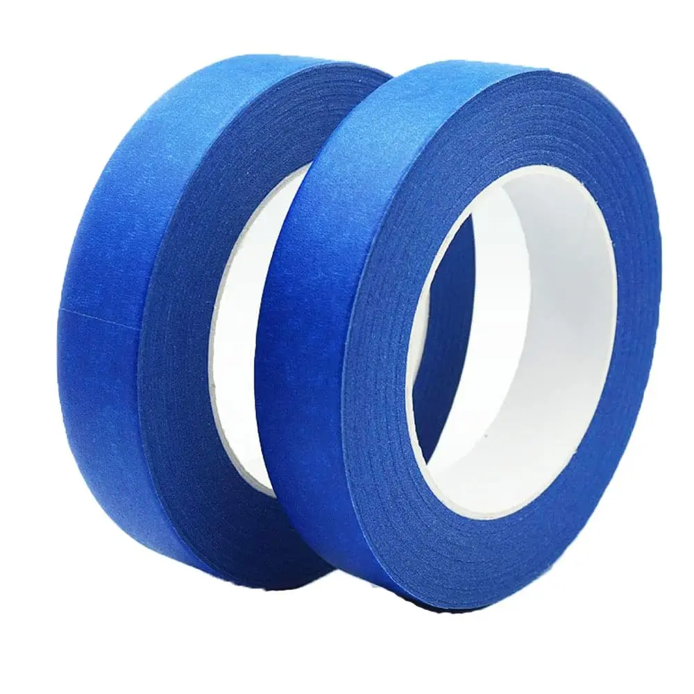

Blue Painters Tape Masking Tape Blue Tape for Arts, Crafts, Painting, Labeling, Decoration, School Projects, Home Office 1pcs