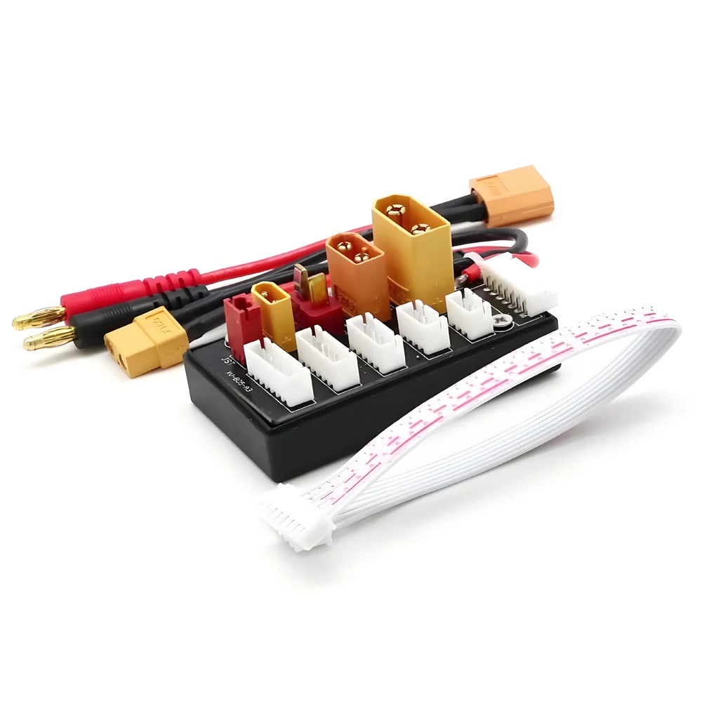 Multi-functional Lipo Battery Charger Board XT30/XT60/XT90/JST/TPlug 2-6S Charging Board