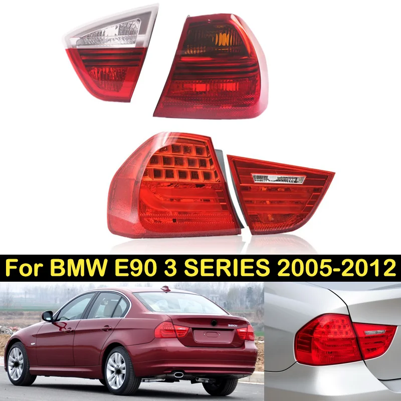 

DCGO For BMW E90 3 SERIES 318i 320i 330i 2005 06 07 08 09-2012 Taillight Brake Light Rear bumper Taillights taillamps tail light