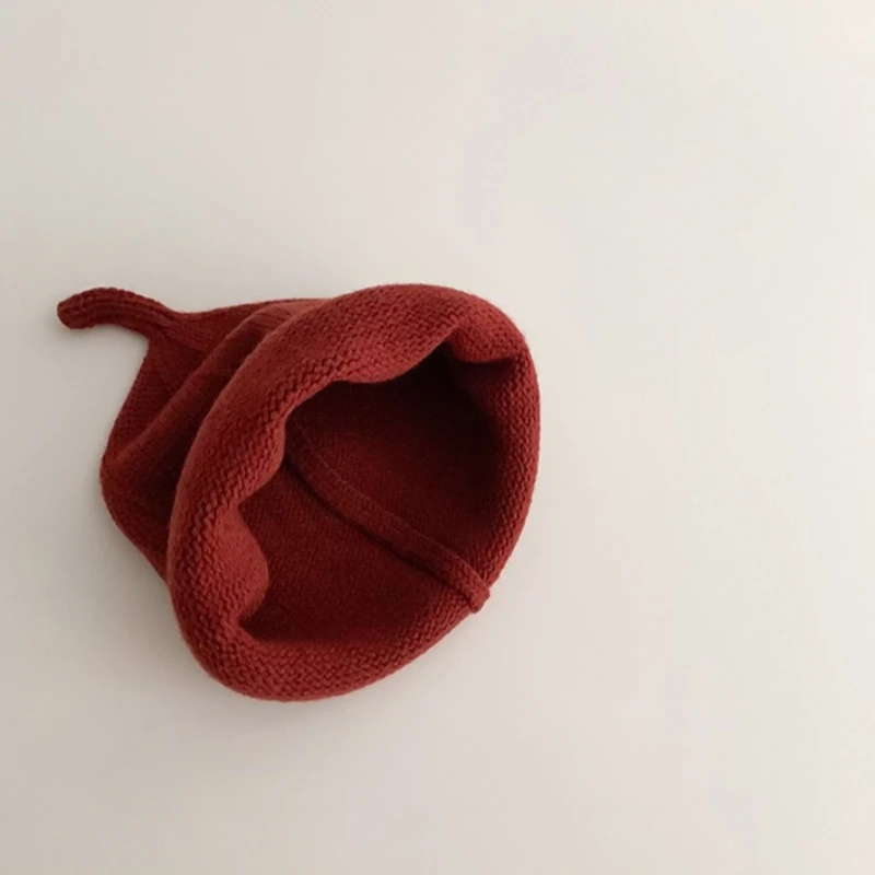 Wintermützen für Neugeborene Jungen, Gehäkelte Haube für Kleinkinder, Mädchenmütze, Kinder-Baby-Fotografie-Requisiten, Jungen-Accessoires, Warme Kleidung – Detail 6