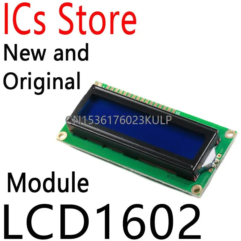 1602 Module Blue Screen 16x2 Character LCD Display Module HD44780 Controller Blue Blacklight LCD1602