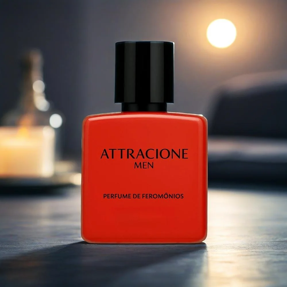 

Attracione Perfume for Men - Irresistible, Bold, and Magnetic Scent with Amber, Musk & Vanilla Notes - Enhances Male Charm and