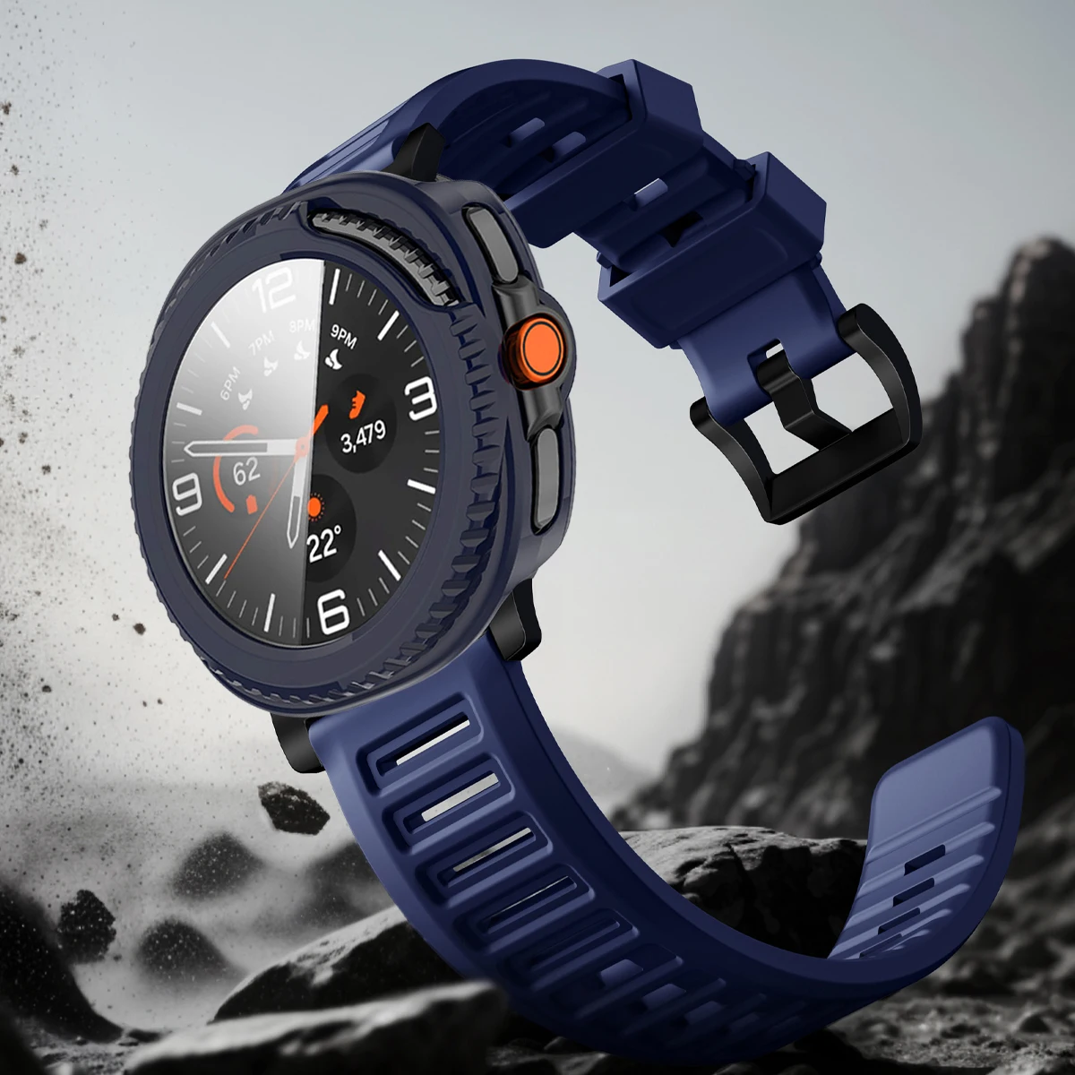 Funda para Samsung Galaxy Watch 8 40mm 44mm 8Classic 46mm cubierta protectora de vidrio templado para PC para Galaxy Watch Ultra 2025 47mm Shell