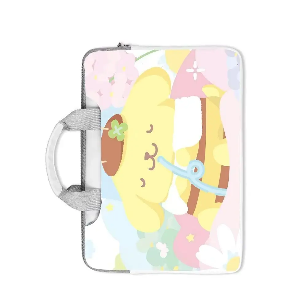 

Pompom Purin Cartoon Hello Kitty Kurome Laptop Bag 12 13.3 14 15 15.6 16 Inch Laptop for Macbook Computer Handbag Briefcase Gift