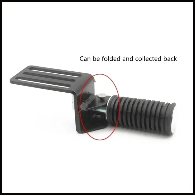 Picture 5: Ergonomic Cylindrical Footpeg Foldable Design Non Slip Texture Quick Installation For Motorcycles