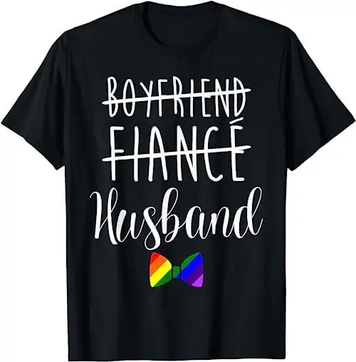 Lgbt Pride Gay Bachelor Party Boyfriend Engagement T Shirt Sweat 21250