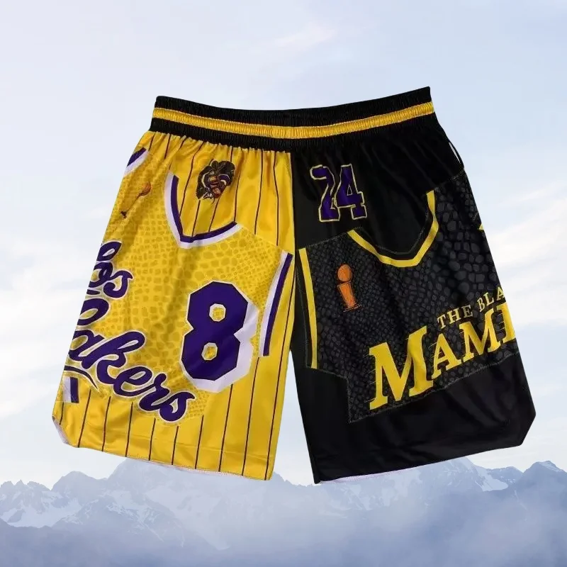 

2025 Summer Hot Special Retro Commemorative Leisure Sports Basketball Shorts Comfortable Loose Breathable Sweat Absorption