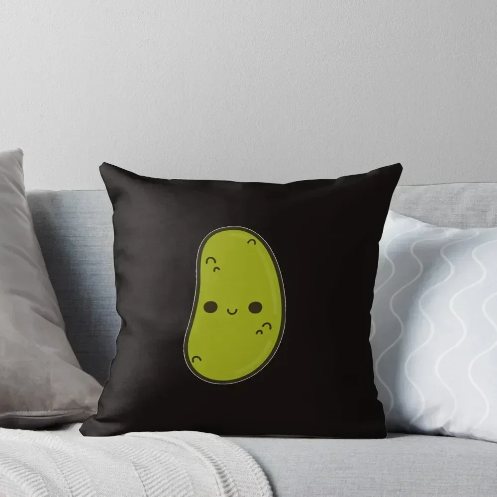 Cute Gherkin Throw Pillow home decor items pillows decor home pillow