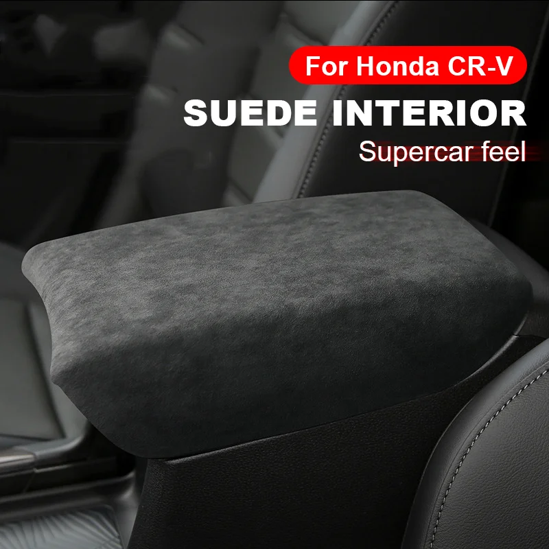 

Car Armrest Box Protective Cover Central Control Armrest Interior Accessories for Honda CR-V CRV CR V 5th RW 2018 2019 2017~2022