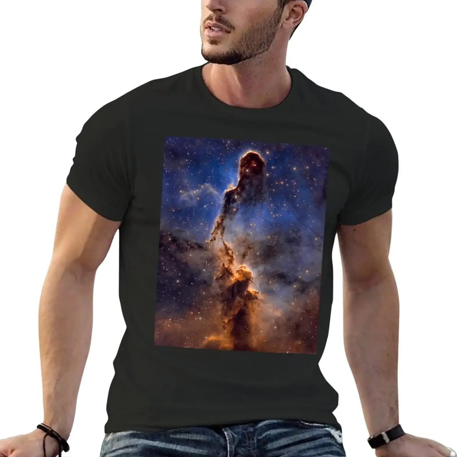 The Elephant's Trunk Nebula HD! T-Shirt graphic t shirt vintage man clothes baggy shirts men workout shirt