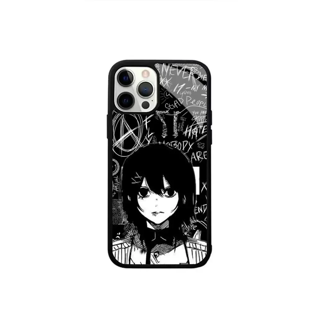 Anime JUUZOU SUZUYA Tokyo Ghouls Phone Case For IPhone 15 14 13 ProMax 11 12Mini Alex Mirror For Magsafe Wireless Charging Cover