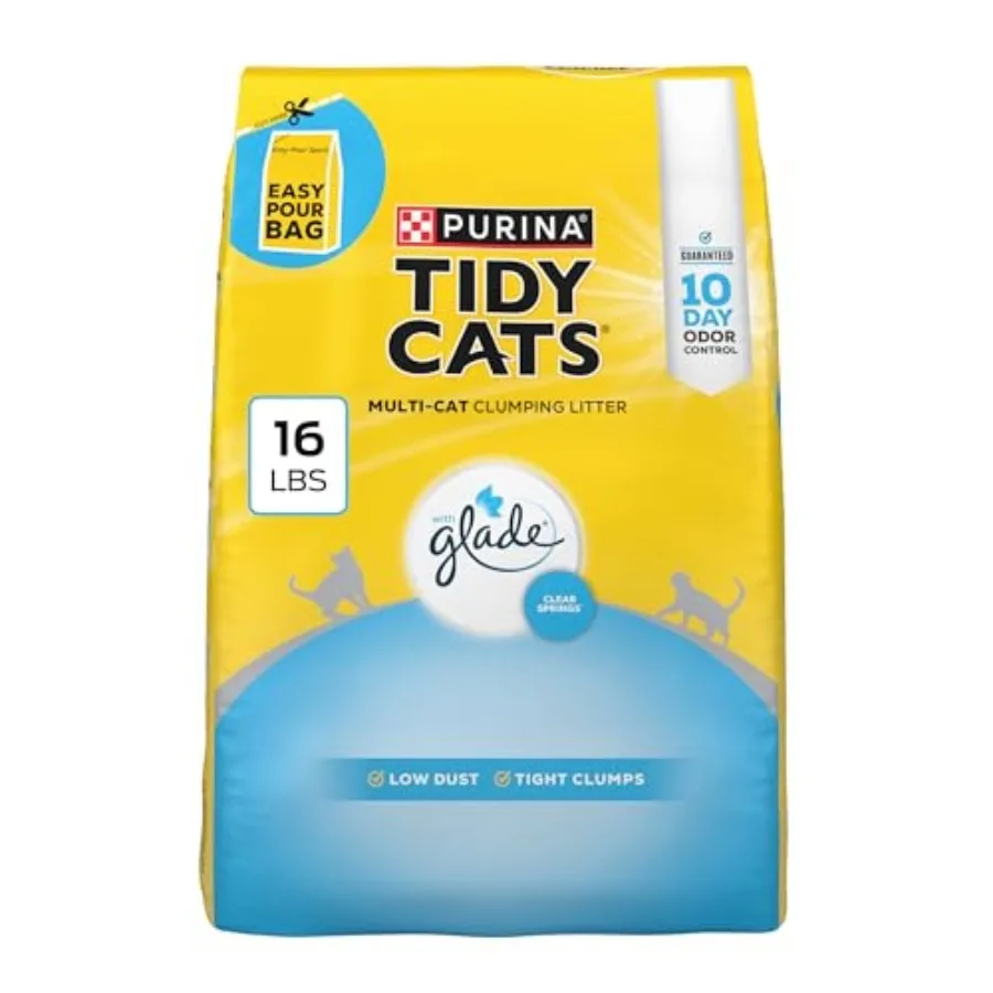 

Clumping Multi Cat Litter, Glade Clear Springs - 16 lb. Bag