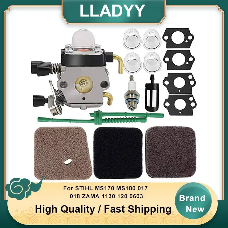 

Комплект карбюратора для бензопилы STIHL MS170 MS180 017 018 ZAMA 1130 120 0603
