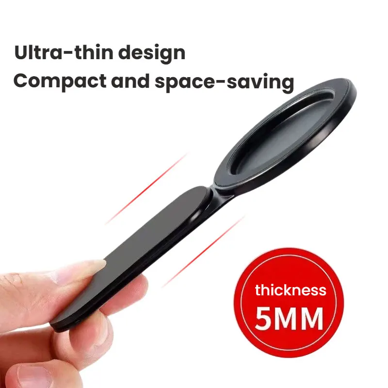 Magnetic Laptop Cell Phone Holder Adjustable Foldable Clip On Stand Bracket For Computer Monitor Desk Expansion Accessories view 6