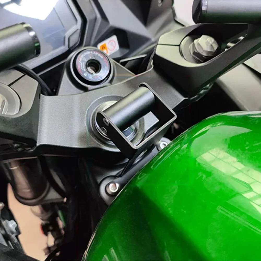 For Kawasaki Ninja 1000SX Ninja1000SX Z1000SX Z 1000 SX 2016-2021 Motorcycle Tank Mount Bracket GPS Phone Holder Iron Black