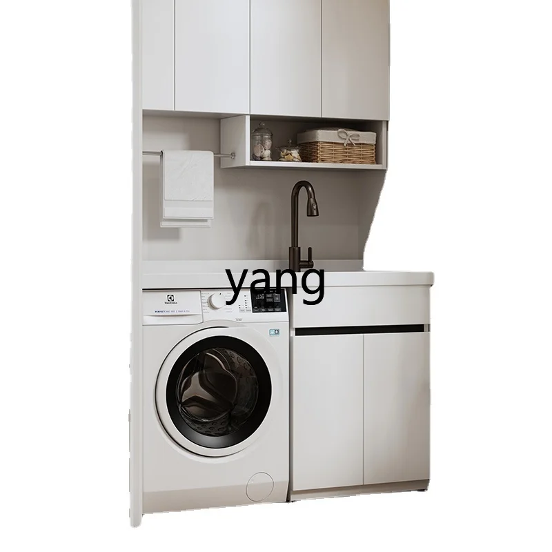 

L'm'm Whole Plate Washing Machine All-in-One Cabinet Balcony Ark Combination Wash Wardrobe Washing Machine Cabinet